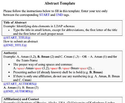 Apa presentation format